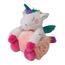 Pătură de copii Carol, cu jucărie din pluș unicorn, 85 x 100 cm
