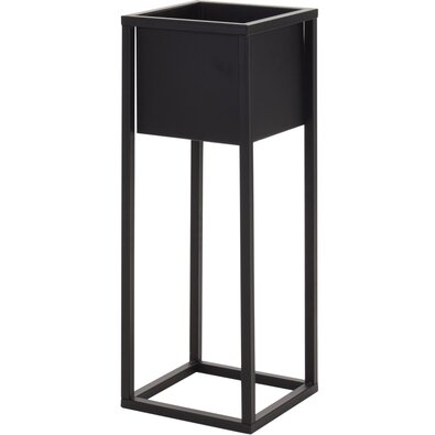 Stojan za cvetlični lonec Plantier črn, 60 cm