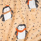 4Home Kuscheldecke Lammfelloptik Pinguin, 150 x 200 cm