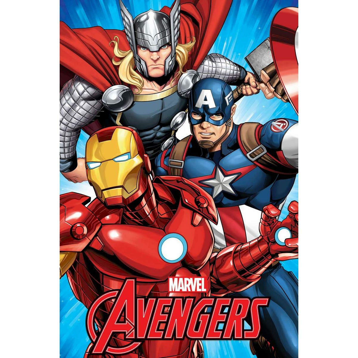 Pătură Jerry Fabrics Avengers, 100 x 150 cm