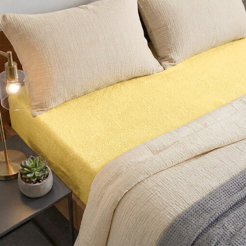4Home froté rjuha Ideal rumena, 70 x 140 cm
