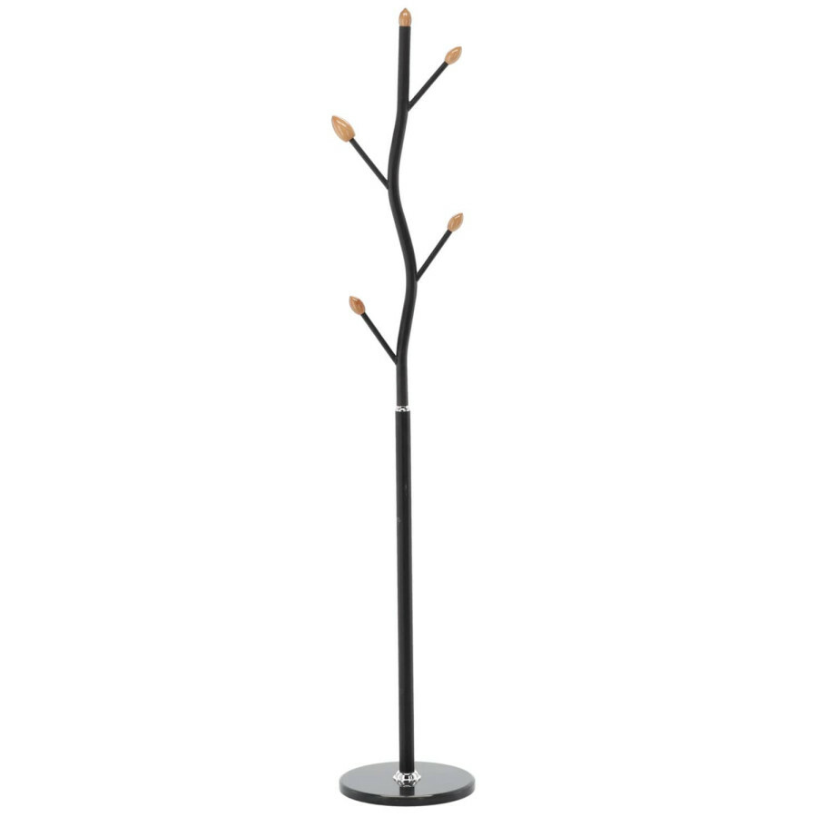 Aldotrade Wieszak stojący BUNGUND 170 cm, czarny