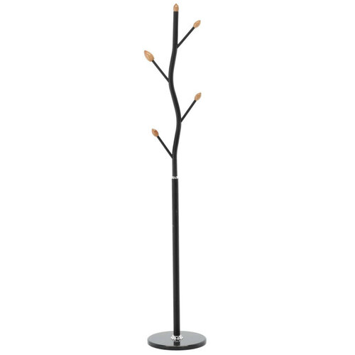 Aldotrade Wieszak stojący BUNGUND 170 cm, czarny
