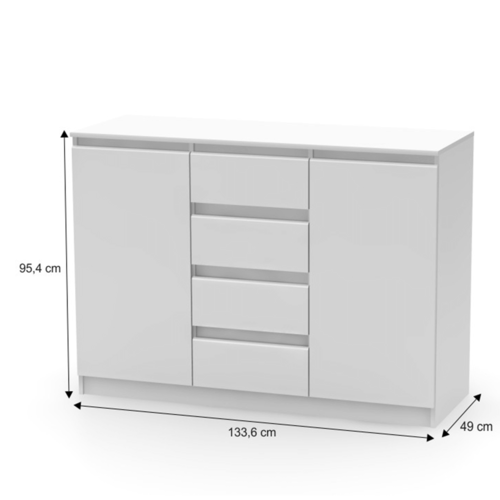 Komoda HANY NEW 010, biały