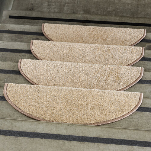 Stufenmatte Eton, beige, 24 x 65 cm, 5er-Set