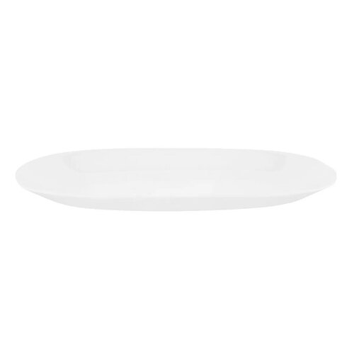 Altom Serving plate iz opalnega stekla Whiteharmony 23 x 16 cm