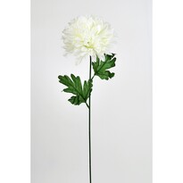 Floare artificială Crizantemă 50 cm, albă