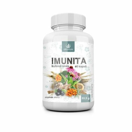 Levně Allnature Imunita bylinný extrakt 60 cps.