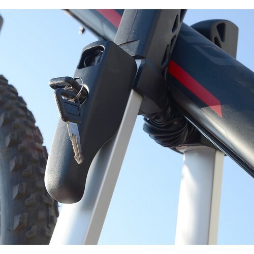 Compass Suport de bicicletă pentru acoperiș, cusistem de blocare ALU - FIX TÜV, 132 cm
