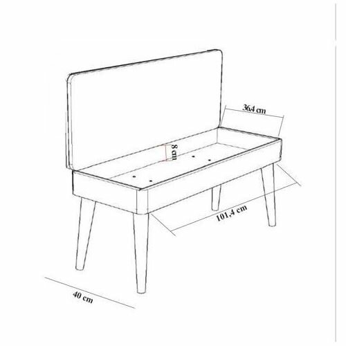 Essset Vina Atlantic Pine and Green, 4-teilig