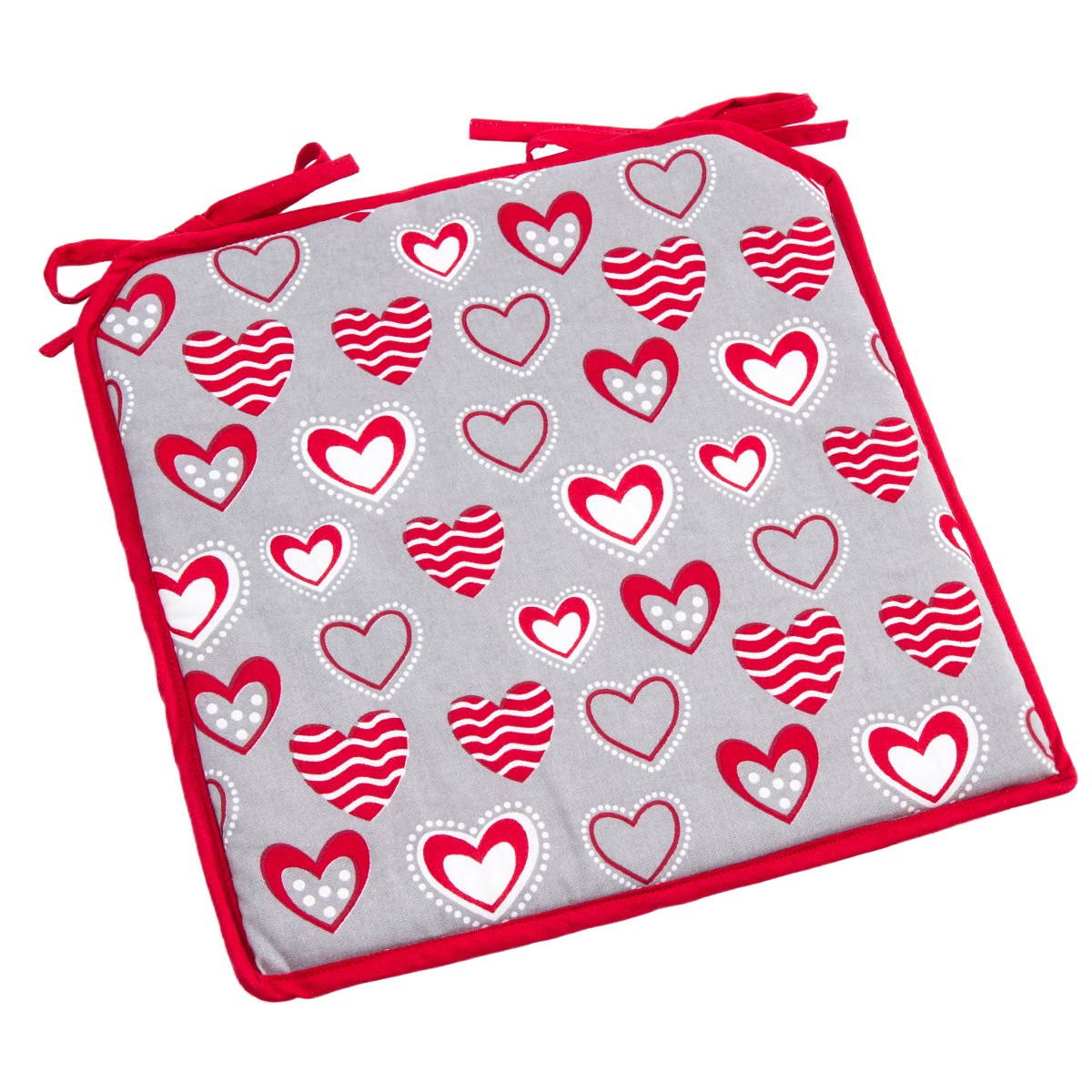 Trade Concept Sedák Hearts, 40 x 40 cm