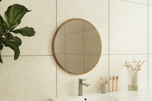 Spiegel Ozze Walnut 60 cm