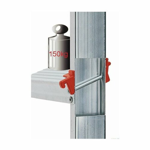 Rolser Trepte din aluminiu pentru uz profesionalUnica, 6 trepte