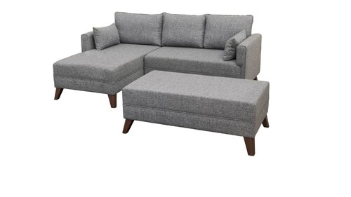 Sofa narożna Bella Narożnik Lewy 2 Szary
