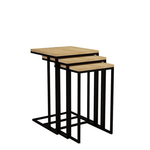 Beistelltisch Roma Sapphire, 3 Stück