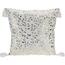 Vzglavnik Golden twig bela, 45 x 45 cm
