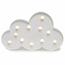 DecoKing Világító dekoráció Felhő meleg fehér, 11 LED