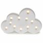 DecoKing Świecąca dekoracja Chmurka ciepły biały, 11 LED