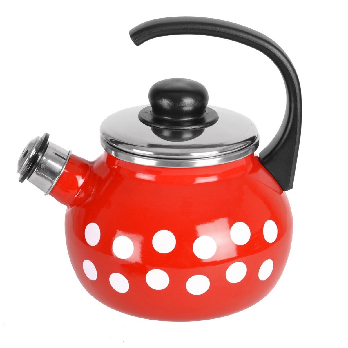 Orion Čajník s píšťalkou Bodky 1,75 l