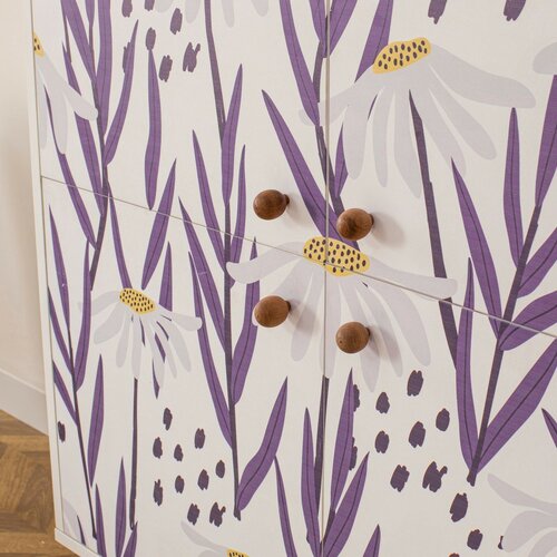 Schrank Daisy White and Lila