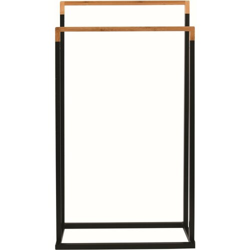 Suport pentru 2 prosoape Spirella Chic 45 x 22 x 85 cm, negru