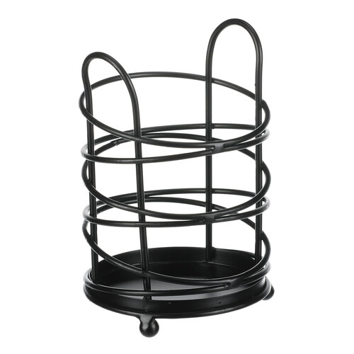 Autronic Suport metalic rotund pentru bucătărie,negru