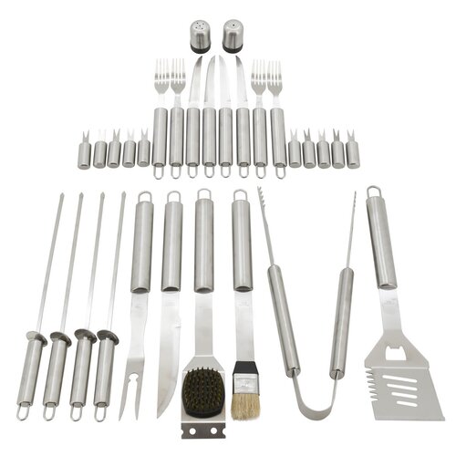 Cattara 13104 Grillwerkzeug-Set, 30 Teile