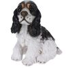 Dekoracja ogrodowa Szczeniak cavalier, 17 x 27 x 18,5 cm, polyresin