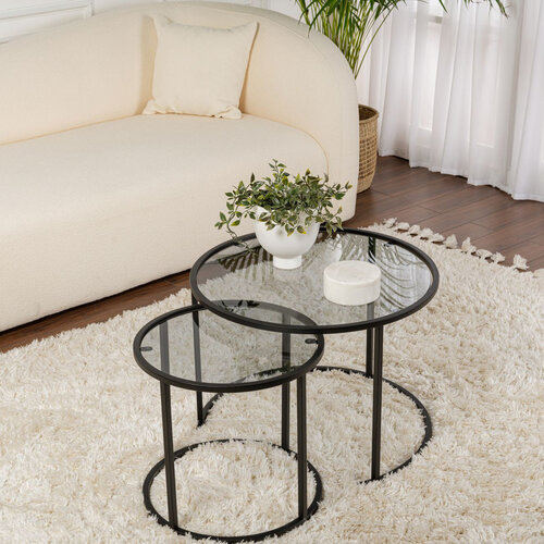 Stolik konferencyjny Black and Grey