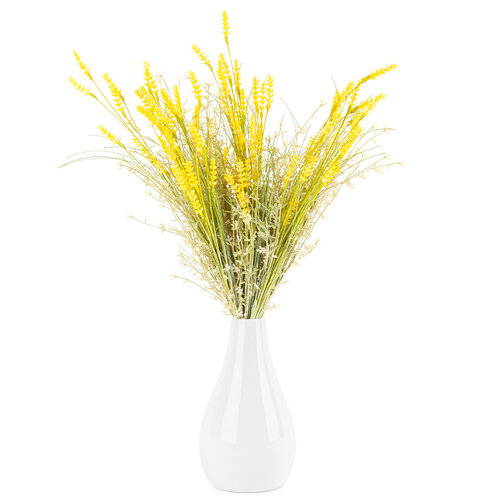 Flori artificiale de lavandă 56 cm, galbene