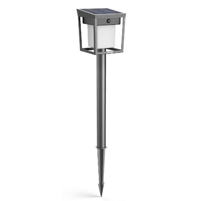 Philips Blaise UltraEfficient solárny LED stĺpikso senzorom antracit, 1,5 W, 250/20 lm, 3000 K