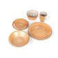 30-delni jedilni set Banquet Spiral Brown