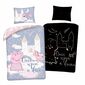 Detské bavlnené obliečky Peppa Pig svietiace, 140 x 200 cm, 70 x 90 cm + darček zadarmo