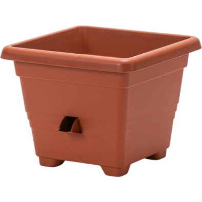 Plastia Bergamot горщик для квітів з автополивом30 x 30 см світло-коричневий