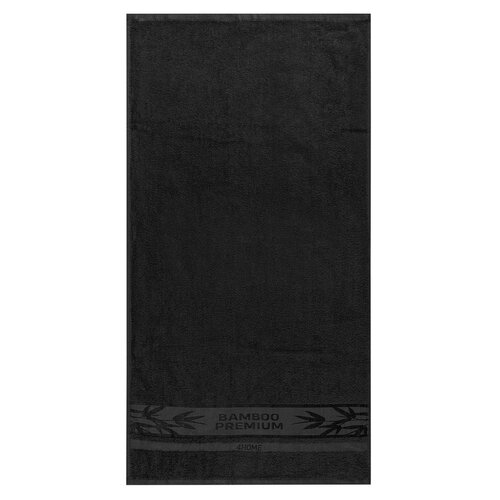 4Home Bamboo Premium Handtuch Schwarz, 30 x 50 cm, Set 2 St.