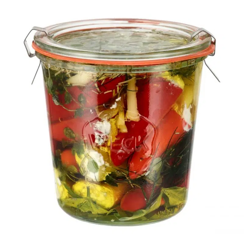 Weck 6-delni set kozarcev za vlaganje Sturz 580 mls priborom, pr. 100 mm