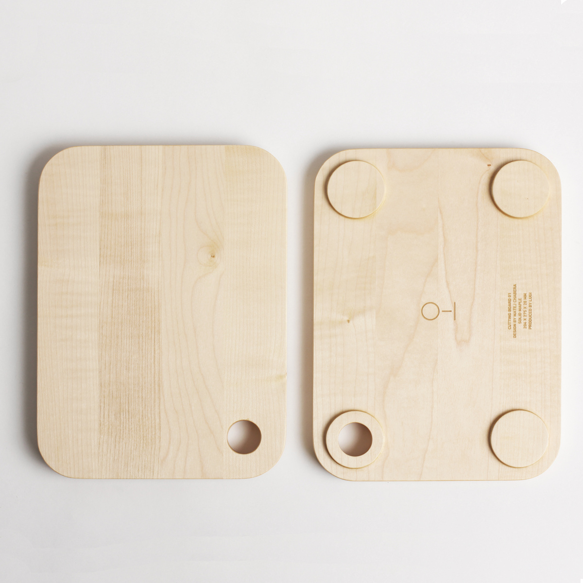 Krájací lopárik 01, javor masív, Lugi