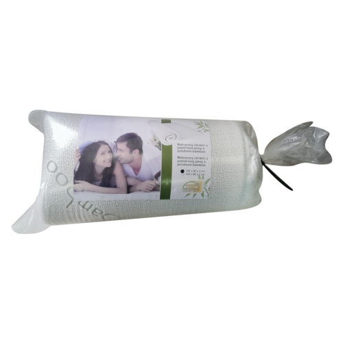 Protecție saltea Bamboo, 100 x 200 cm