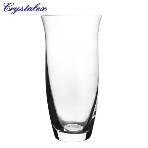 Crystalex Wazon szklany, 12,5 x 25,3 cm