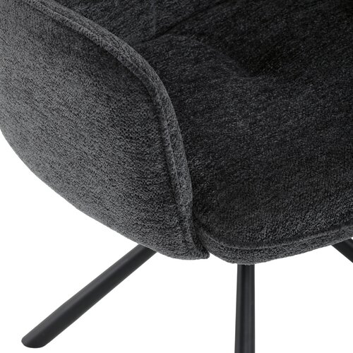 Set de scaune de sufragerie DCH-D1330 BK2, 2 buc.