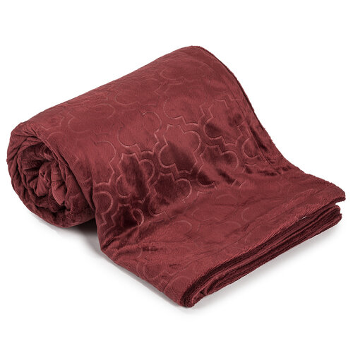 Pătură 4Home Salazar vișiniu, 150 x 200 cm