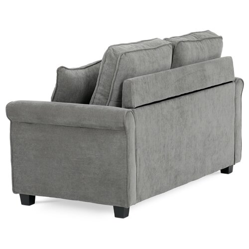 Dvoumístná pohovka ASB-4170 GREY2, manžestr, šedá