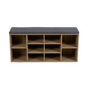 SPOT 10 cipősszekrény, természetes színű