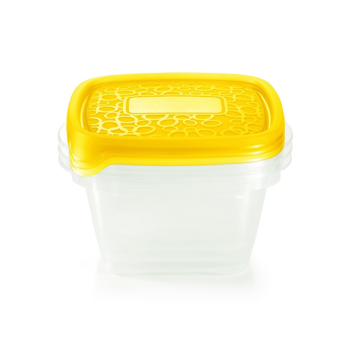 Curver 3-dielna sada dóz TAKE AWAY 1,1 l, oranžová