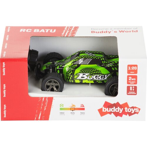 Buddy Toys BRC 20.423 Auto na dálkové ovládání RC Batu, zelená