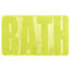 Koupelnová předložka Bath zelená, 45 x 75 cm