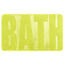 Kúpeľňová predložka Bath zelená, 45 x 75 cm