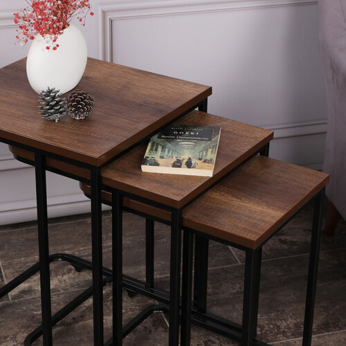 Stolik do odkładania Ce Metal Zigon, 3 szt.