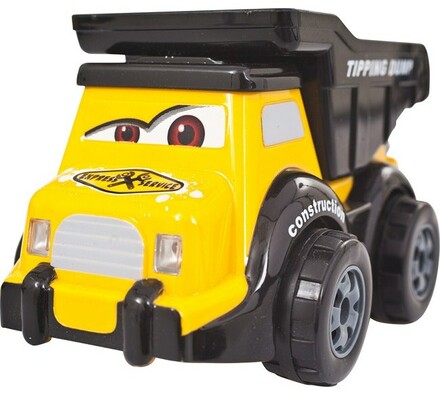 Stavební auto - Sklápěčka, Buddy Toys, černá + žlutá