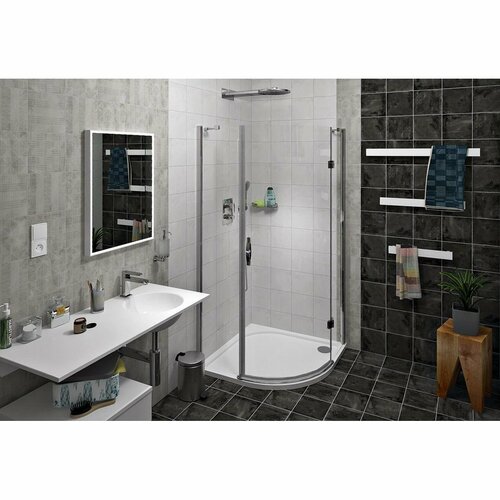 SAPHO PX036 Suport pentru prosoape, 80 x 6 cm, alb